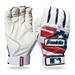 Franklin Sports Classic XT Batting Gloves Pair USA Adult Small