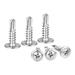 Uxcell #10 x 3/4 410 Stainless Steel Phillips Head Self Tapping Screws 100 Pack