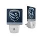 Sporting Kansas City Team Stripe Nightlight 2-Pack