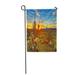 SIDONKU Cactus Saguaros at Sunset in Sonoran Desert Near Phoenix Garden Flag Decorative Flag House Banner 28x40 inch