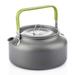 Lixada 1.2L Portable Water Kettle Water Pot Teapot Coffee Pot Indoor Aluminum Alloy Tea Kettle Outdoor Camping Hiking Picnic Pot