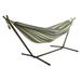 9ft Double Hammock Combo with Carry Bag and Stand - Ocean Floor Pattern