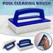 Bescita Handheld Swimming Pool Equipment Sponge Brush Swimming Pool Tool Cleaning Brush