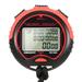 Tomfoto Professional Digital Stopwatch Timer Waterproof Digital Handheld LCD Timer Chronograph Sports Counter with Strap for Swimming Running Football Training
