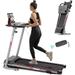 2.5HP Folding Treadmill Slim Compact Running Machine Portable Electric Treadmill Foldable Treadmill Workout Exercise for Small Apartment Home Gym Fitness Jogging Walking Visit the FYC Store