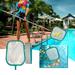 Clearance! EQWLJWE Upgraded Pool Skimmer Net Heavy Duty Leaf Rake for Cleaning Swimming Pool & Pond Fine Mesh Deep Bag Catcher with Strong Plastic Frame