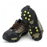 Walk Traction Cleats for Walking on Snow and Ice Mountain Climbing 10 Tooth Crampons Non-slip Shoe Covers Gripper Overshoes Spike Grips Cleats