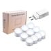 Hi.FANCY Hollywood Style LED Vanity Mirror Lights Kit 10 Dimmable Bulbs Makeup Dressing Table Light