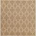 Artistic Weavers Alfresco Trellis Area Rug Camel/Cream 8 10 Square