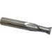 Hertel 7/16 1 LOC 7/16 Shank Diam 2-1/2 OAL 2 Flute Solid Carbide Square End Mill Single End Uncoated Spiral Flute 30Â° Helix Centercutting Right Hand Cut