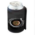 KuzmarK Insulated Drink Can Cooler Hugger - Bullet Hole