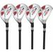 Majek Men s Golf All Hybrid Partial Set which Includes: #3 4 5 6 Regular Flex Graphite Shaft. Right Handed Utility â€œRâ€� Flex Club