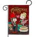 Ornament Collection G192290-BO 13 x 18.5 in. Nutcracker & Bellet Doll Garden Flag with Winter Christmas Double-Sided Decorative Vertical Flags House Decoration Banner Yard Gift