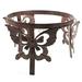 Home & Garden Butterfly Gazing Ball Stand Iron Rustic 47M404