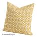 SIScovers Suncrest Indoor/Outdoor Baltic or Gold Accent Pillow White Large 20 x 20