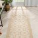 Well Woven 3 x 10 Beige Trellis Outdoor Rug