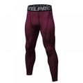 Mens Yoga Legging Pants with Pockets Athletic Compression Pant Sports Running Tights