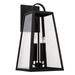 Capital Lighting 943743 Leighton 4 Light 23 Tall Outdoor Wall Sconce - Black