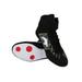 UKAP Unisex-child School Breathable Round Toe Wrestling Shoe Boys Sports Comfort Ankle Strap Boxing Shoes Anti Slip High Top Black-2 2Y