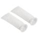 Uxcell 4 Ring Filter Socks 200 Micron Mesh Bag Skimmer Basket White 2 Pack