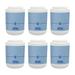 Replacement Water Filter for GE GSHL5KGXCCLS Refrigerator Water Filter (6 Pack)