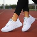 Women Shoes Ladies Breathable Sneakers Breathable Non Slip Soft Sole Sneakers Mesh Sneakers Tennis Walking Breathable Sneakers Fashion Sneakers White 7.5