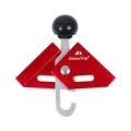 Tarp Pole Tip Cover Canopy Tent Support Tent Fly Holder Red