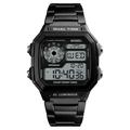docooler Men Digital Watch Stopwatch Countdown Alarm Luminous Watch