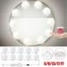 Rosnek LED Vanity Mirror Lights Kit Hollywood 2/6/10/14 Bulb Dimmable Mirror Lamp for Makeup Vanity Table & Bathroom Mirror