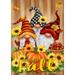 Toland Home Garden Hello Fall Gnomes Fall Flag Double Sided 28x40 Inch