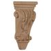 Ekena Millwork 3 W x 1 3/4 D x 6 H Extra Small Acanthus Pilaster Corbel Alder