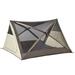 Outsunny 2-3 People Pop Up Camping Tent Waterproof Automatic Instant Tent Portable Cabana Beach Tent with Rainfly Carry Bag Windows and Doors Outdoor Camping Hiking Indoor