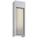 George Kovacs Midrise 22 1/4 High Sand Silver LED Outdoor Wall Sconce