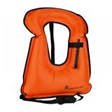 Snorkel Vest Inflatable Buoyancy Vest For Adults Kayak Inflatable Vests For Snorkeling Swimming Paddling Boating Water Sports Beginner Adults Load up to 220 lbs