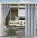 Yinrunx Outdoor Curtains/ Outdoor Sheer Curtain for Patio Waterproof Wind Blowing Curtains Panels with Grommet Top and Tiebacks in Porch Pergola Cabana Gazebo Deck Set Patio Curtain Outdoor Waterproof
