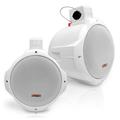 Pyle PLMRW65 6.5 200 Watt Dual Tower Marine Wakeboard Speakers White (Pair)