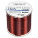 Uxcell 547Yard 17Lb Fluorocarbon Coated Monofilament Nylon Fishing Line Wine Red