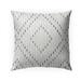 Parson White & Blue Outdoor Pillow by Kavka Designs