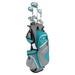 Tour Edge Lady Edge Complete Half Set (Turquoise/White) 2020 NEW