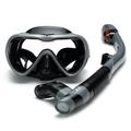 Tomfoto Leakproof Snorkel Set -fog Swimming Snorkeling Goggles Glasses with Easy Breath Dry Snorkel Tube for Snorkeling Swimming Diving