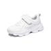 Eloshman Kids Walking Shoes Boys Grils Sport Tennis Running Athletic Fashion Sneakers White 13C