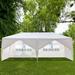 3 x 6m Six Sides Two Doors Waterproof Event Tent with Spiral Tubes White Wedding Tents for Events Party Tent