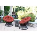 Jeco OFSC-FS018 Cushion for Papasan Swivel Chair Brick Red