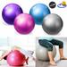 Yoga Ball Professional Stability Ball for Athletes Slow Deflate Fitness Ball for Improved Posture Balance Yoga Pilates Purple