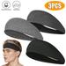 3 Pack Sport Headbands for Women Workout Sweatbands Athletic Yoga Hairbands Elastic Non Slip Moisture Wicking Hair Bands