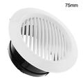 Suyin Air Vent Grille Circular Indoor Ventilation Outlet Duct Pipe Cover Cap Kitchen