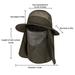 Retap Quick Dry Fishing Flap Caps Unisex 360 Degree Sunshade UV Protection Removable Face Ear Neck Cover Outdoor Men\ s Cap