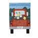 Evergreen Flag Beautiful Red Truck Welcome Applique Garden Flag - 12.5 x 1 x 18 Inches