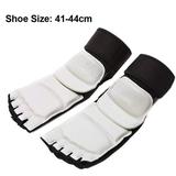 1 pair Taekwondo Training Boxing Foot Protector Gear Martial Arts Fight Muay Thai Kung Fu Tae Kwon Do Feet Protector Foot Support