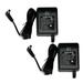 Black and Decker 2 Pack Of Genuine OEM Replacement Chargers # 90593015-03-2PK